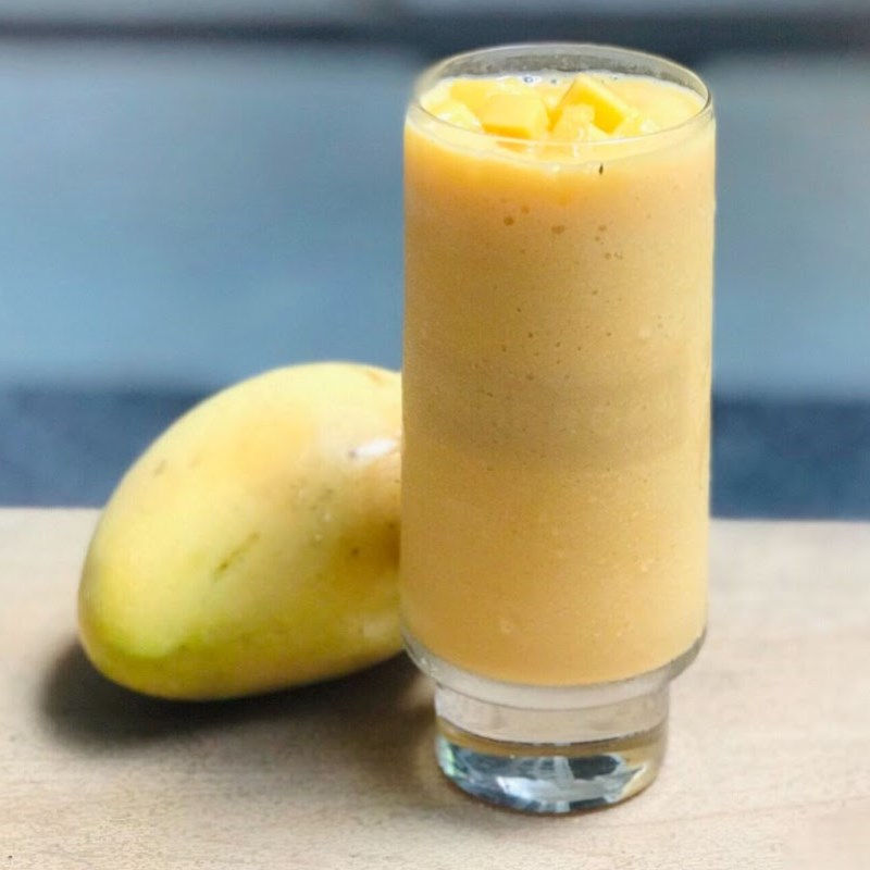 Bước 3 Thành phẩm Sinh tố xoài