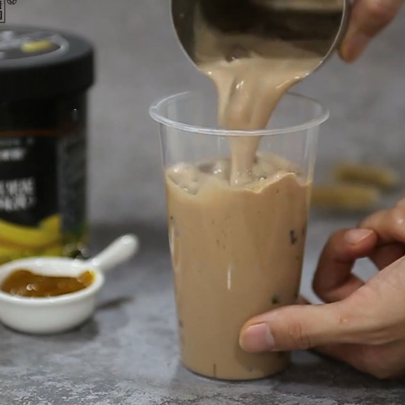 Bước 3 Thành phẩm Trà sữa socola chuối