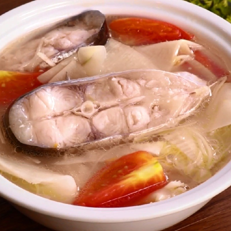 Bước 5 Thành phẩm Canh măng chua cá hú