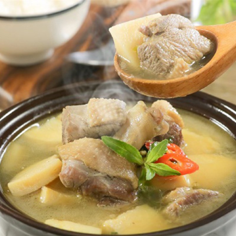 Bước 4 Thành phẩm Canh vịt nấu măng