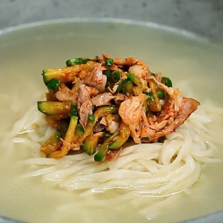 Bước 7 Thành phẩm Mì gà kiểu Hàn