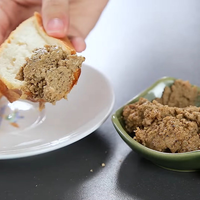 Bước 4 Thành phẩm Pate gan gà không cần hấp