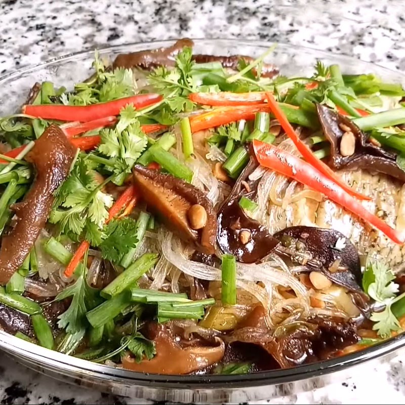Bước 5 Thành phẩm Cá chẽm chưng tương