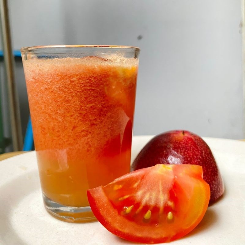 Bước 3 Thành phẩm Nước ép cà chua chanh dây