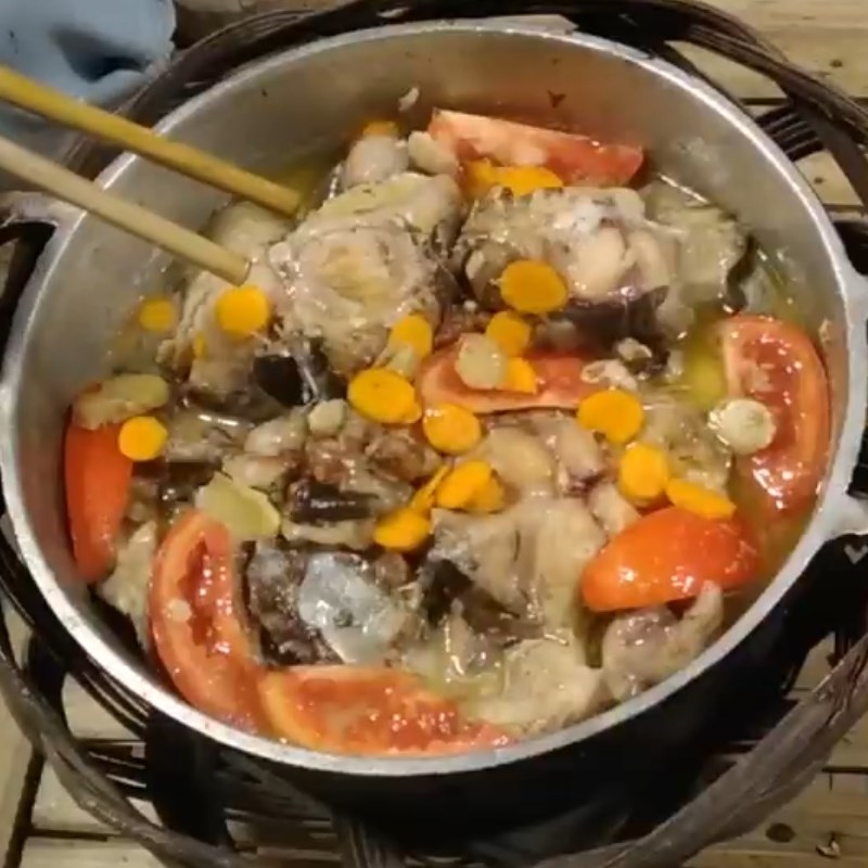 Bước 5 Thành phẩm Cá trê kho dưa chua