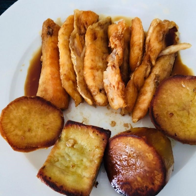 Bước 3 Thành phần Lườn cá hồi áp chảo sốt Teriyaki