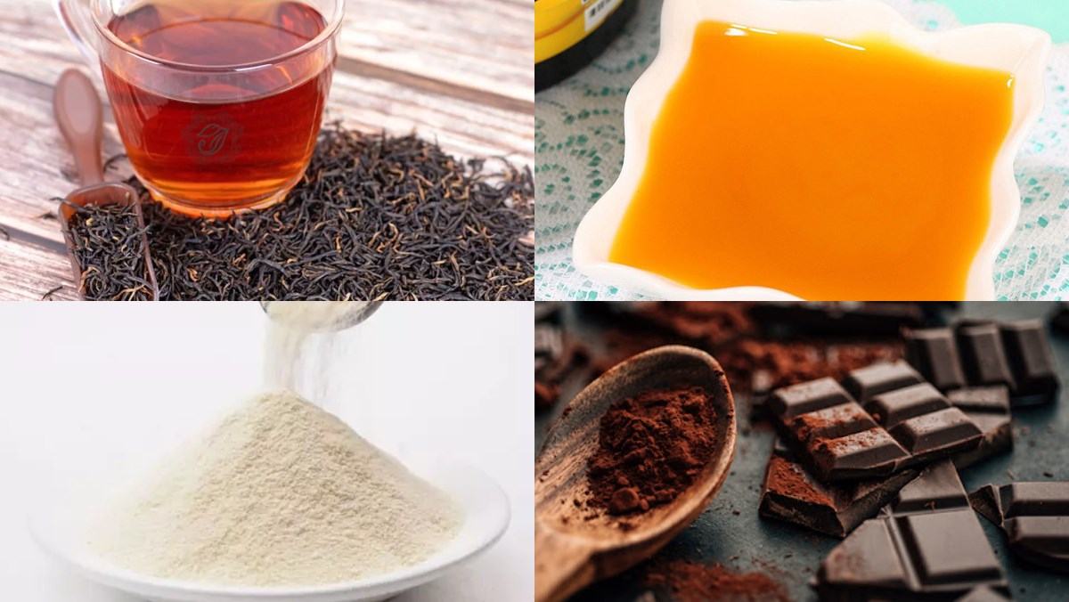Nguyên liệu món ăn trà sữa socola