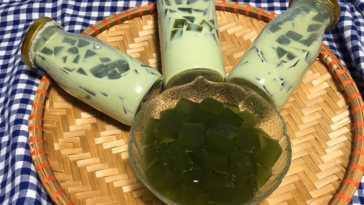 Trà sữa thạch matcha