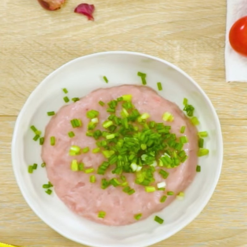 Bước 1 Trộn cá thác lác và vo viên Canh cá thác lác cà chua măng chua