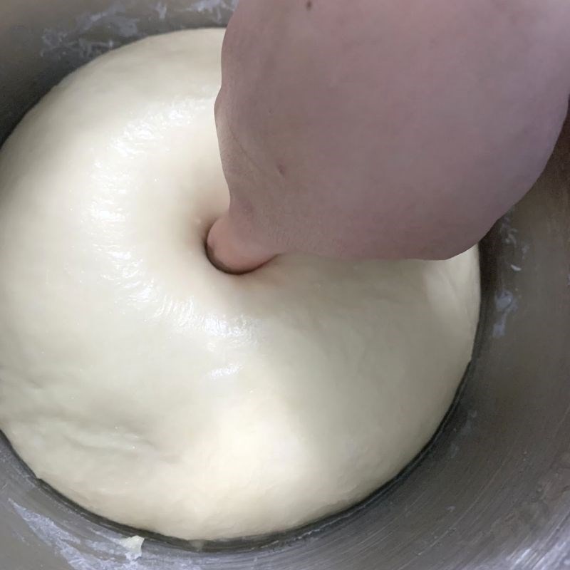 Bước 4 Ủ bột Bánh mì cuộn chà bông sốt trứng gà