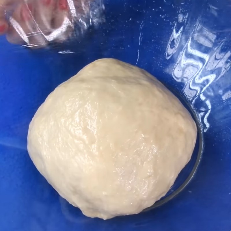 Bước 4 Ủ bột Bánh mì cuộn sữa dừa lá dứa