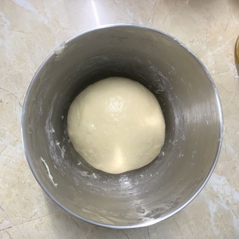 Bước 4 Ủ bột Bánh mì cuộn chà bông sốt trứng gà