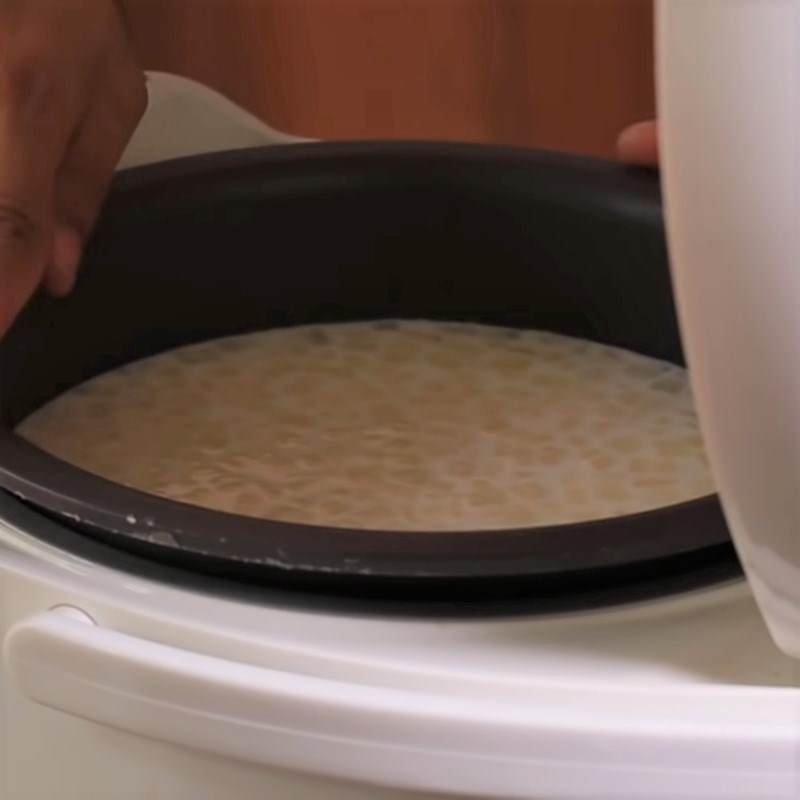 Bước 5 Ủ sữa chua Sữa chua nha đam bằng nồi cơm điện