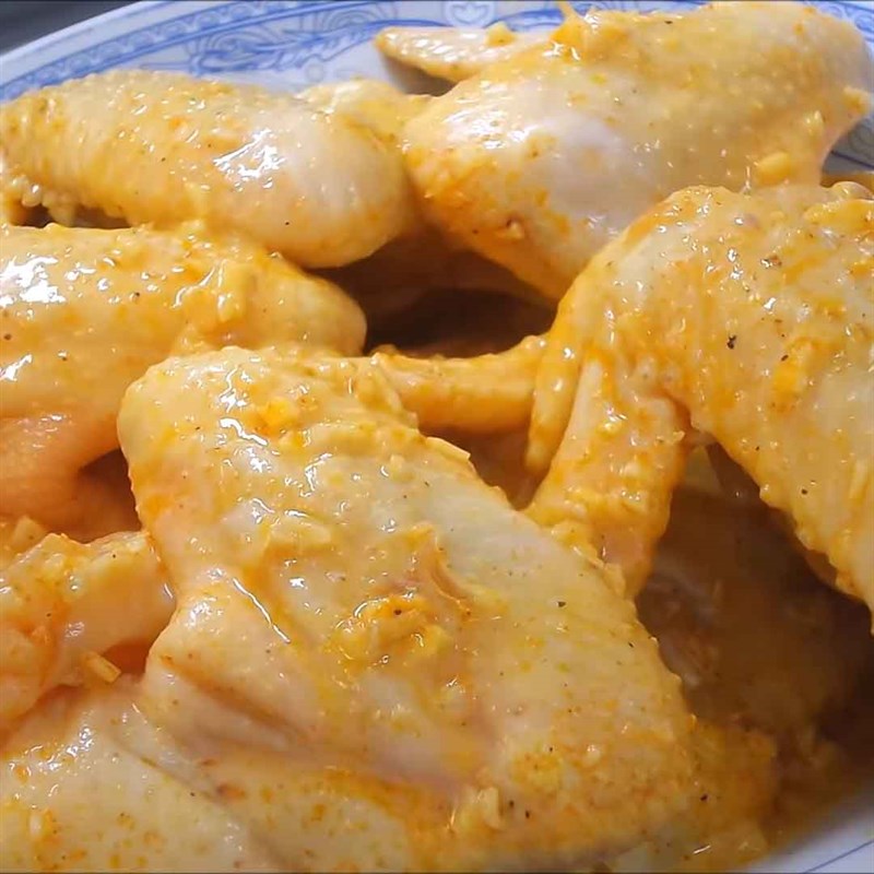 Bước 4 Hấp gà Xôi gà chiên bơ