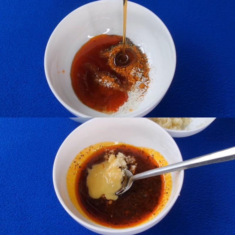 Bước 2 Ướp gà Đùi gà nướng bơ tỏi