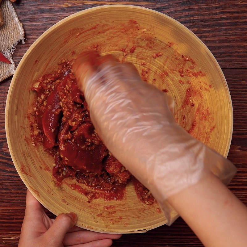 Bước 2 Ướp thịt bò Bò khô