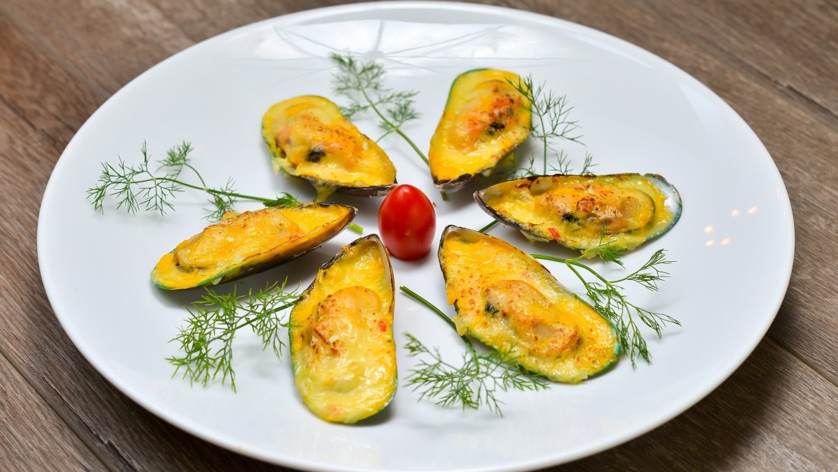 Vẹm xanh nướng phô mai
