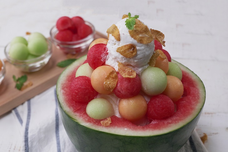 Bước 4 Thành phẩm Bingsu trái cây