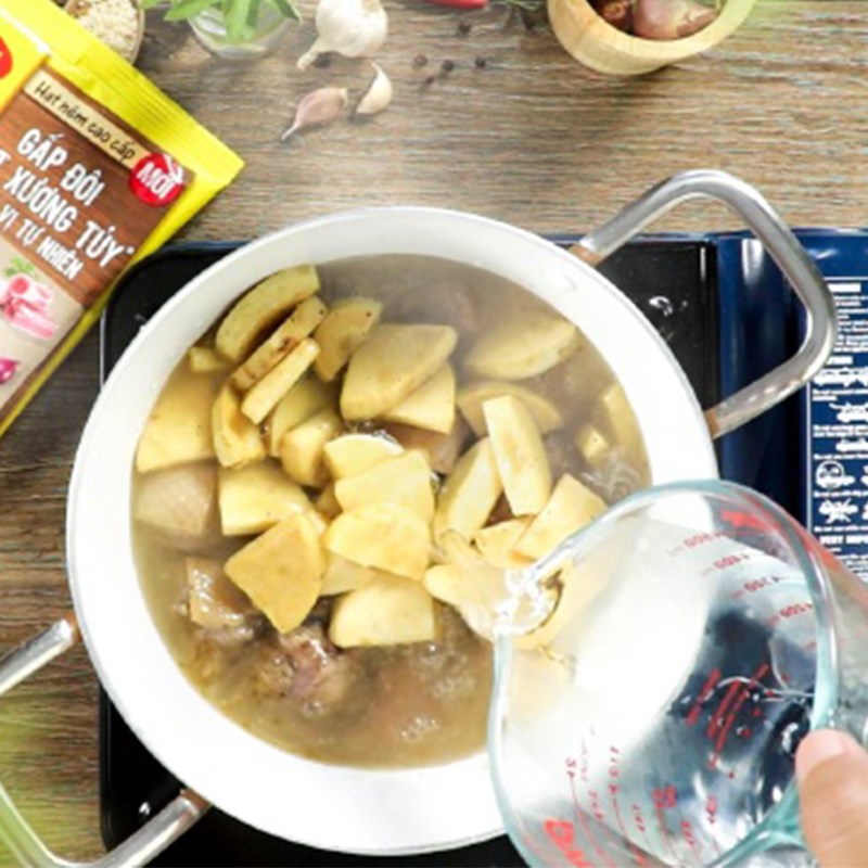 Bước 3 Nấu canh Canh vịt nấu măng