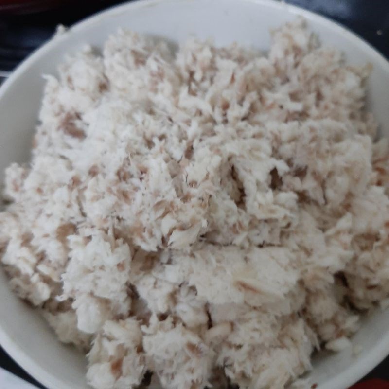 Bước 3 Xào ruốc Ruốc cá quả