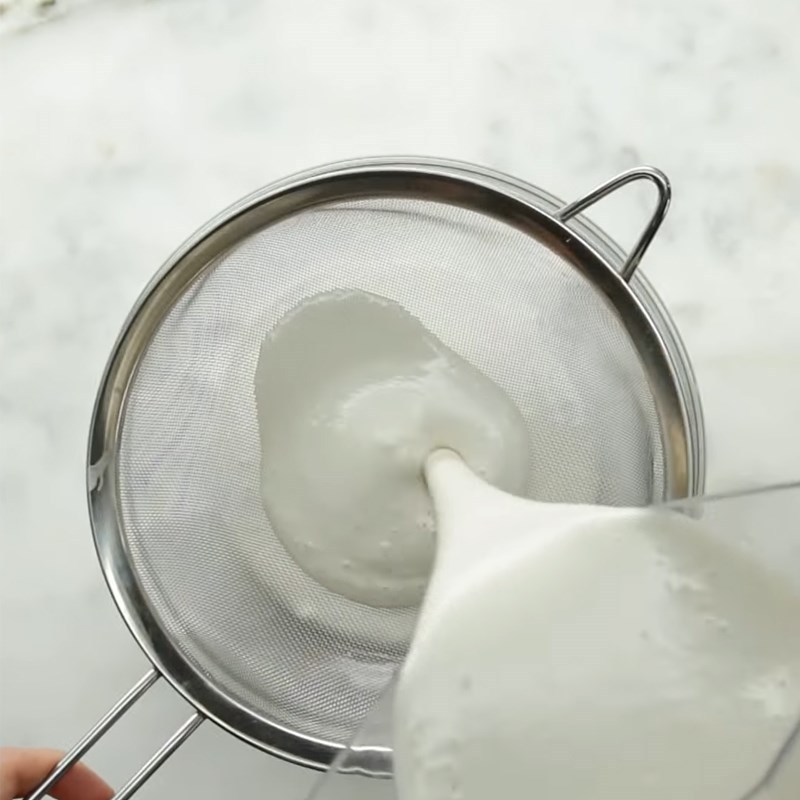 Bước 1 Xay hạt điều Kem hạt điều sữa dừa