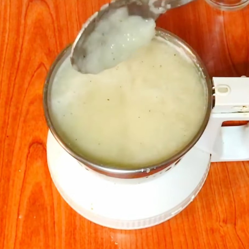 Bước 2 Xay nhuyễn bí đao với nước chanh Nước ép bí đao chanh