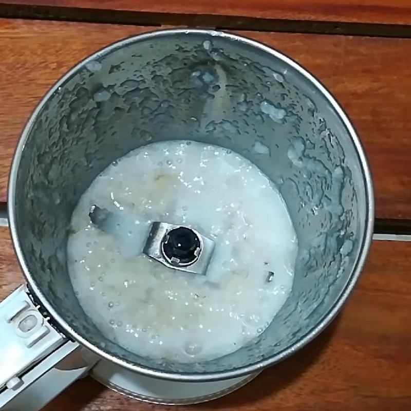 Bước 2 Xay và lọc nước ép chôm chôm Nước ép chôm chôm