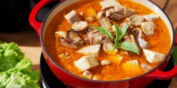 Hướng dẫn nấu lẩu vịt nấu chao bằng nồi cơm điện cao tần thơm ngon, dễ làm 60 0 1200x676 3