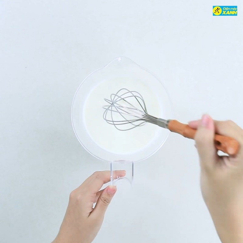 Bước 1 Sơ chế nguyên liệu Bingsu dưa lưới