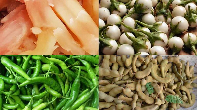 Nguyên liệu món ăn món gỏi trộn
