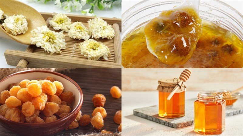 Nguyên liệu món ăn trà hoa cúc