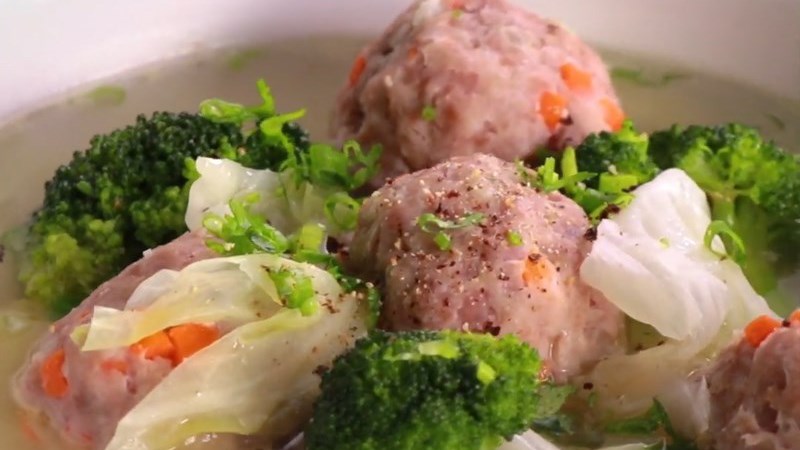 Canh cà rốt bắp cải