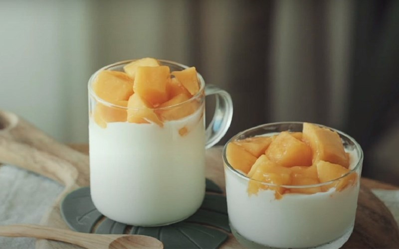Panacotta xoài