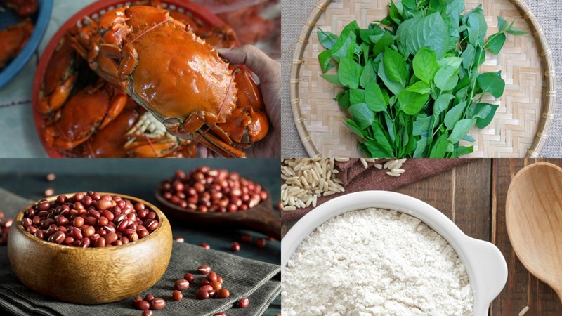 Nguyên liệu món ăn 3 cách nấu cháo cua biển