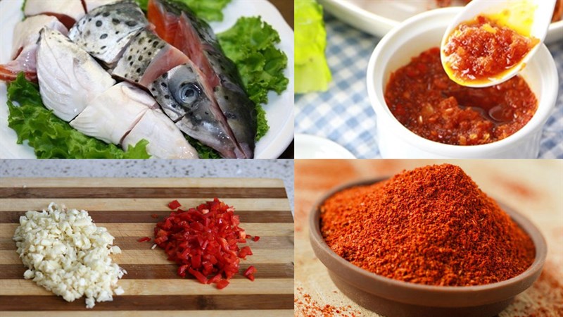 Nguyên liệu món ăn 2 cách làm cá hồi nướng muối ớt