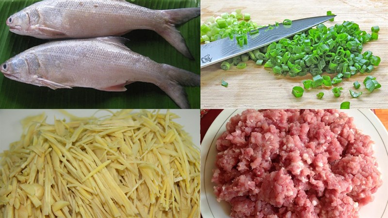 Nguyên liệu món ăn 2 cách làm khô cá chét chưng thịt ba rọi
