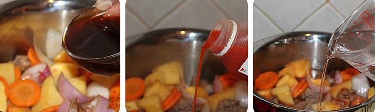 Bước 3 Hầm bò Bò hầm rượu vang