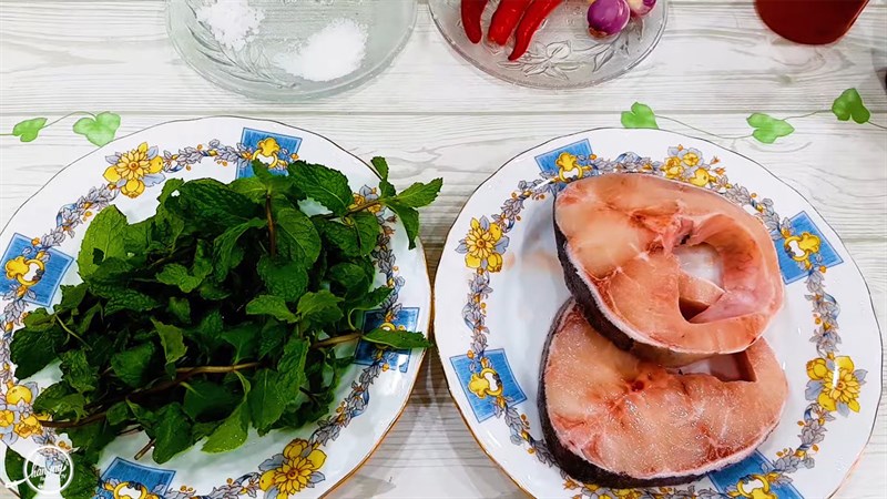 Nguyên liệu món ăn 2 cách làm cá bớp nướng muối ớt và nướng sốt mayo