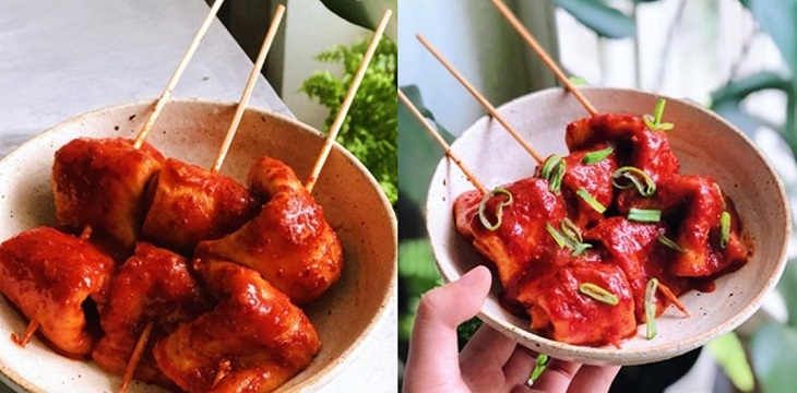 Bước 4 Thành phẩm Chả cá cốt cay Hàn Quốc