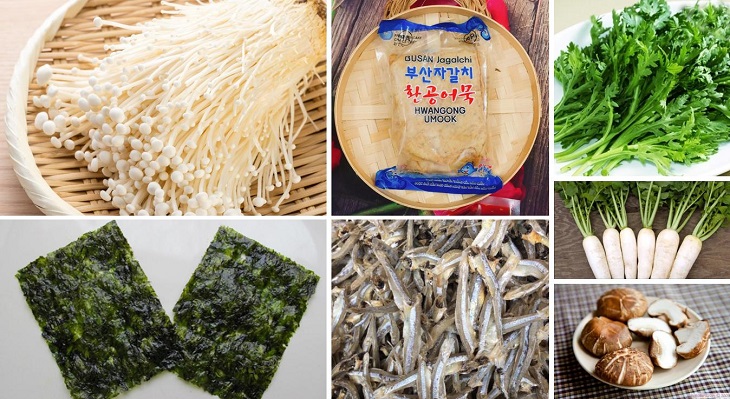 Nguyên liệu món ăn chả cá sốt cay và lẩu chả cá