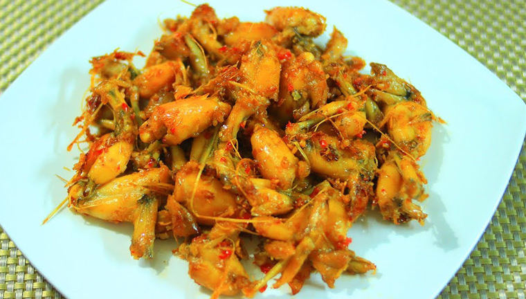 Bước 4 Thành phẩm Ếch kho sả ớt