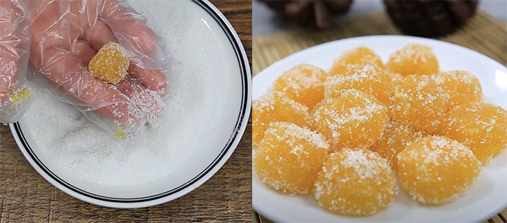Bước 4 Hoàn thiện thành phẩm Kẹo dẻo xoài