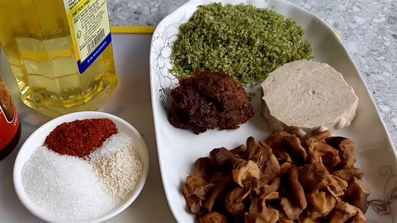 Nguyên liệu món ăn 2 cách làm mắm nêm, mắm ruốc chay