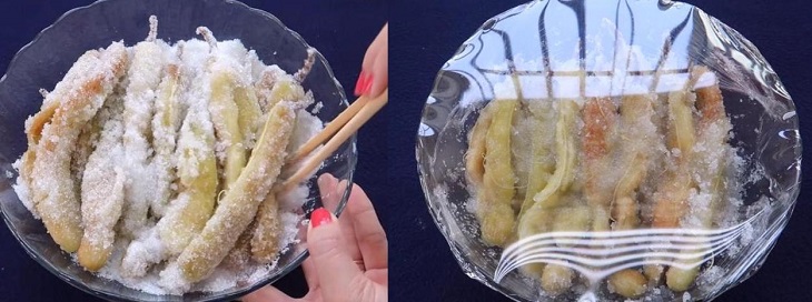 Bước 2 Ướp me tươi Mứt me cay