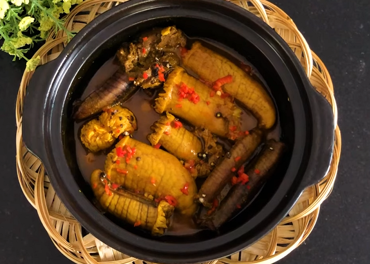 Bước 4 Thành phẩm Trứng cá thu kho nghệ