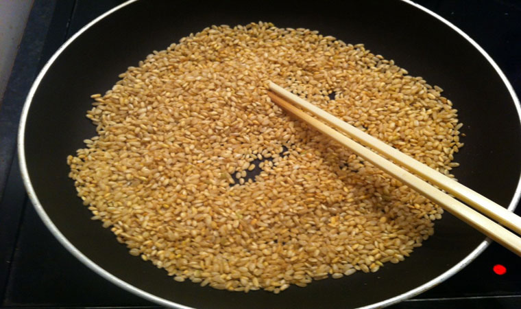 Bước 1 Sơ chế nguyên liệu Cháo mực khô