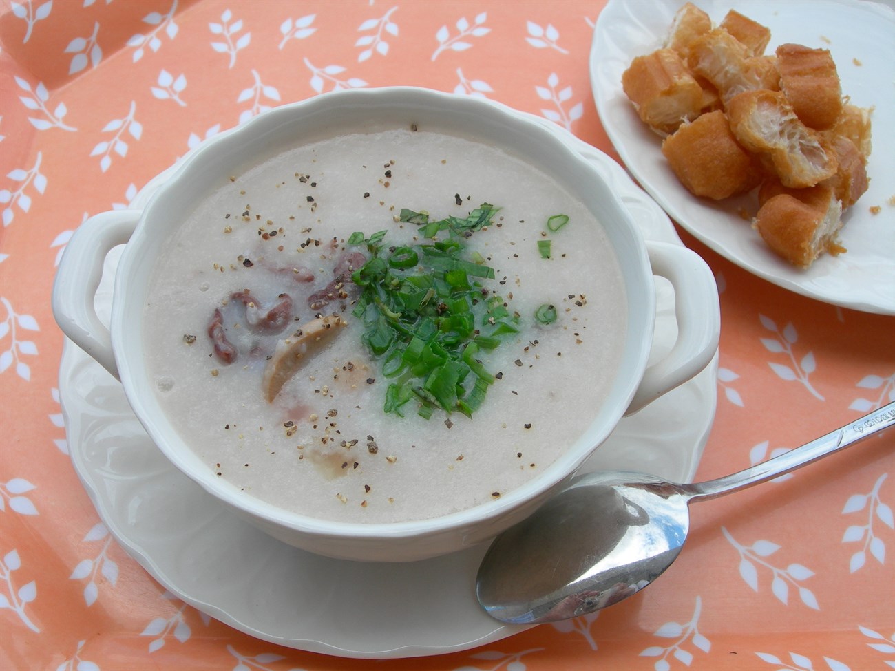 Bước 4 Thành phẩm Cháo tim cật heo