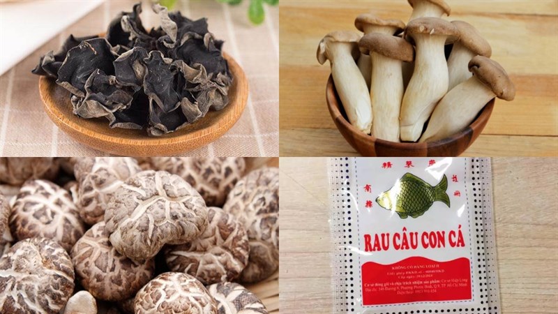 Nguyên liệu món ăn giò thủ chay