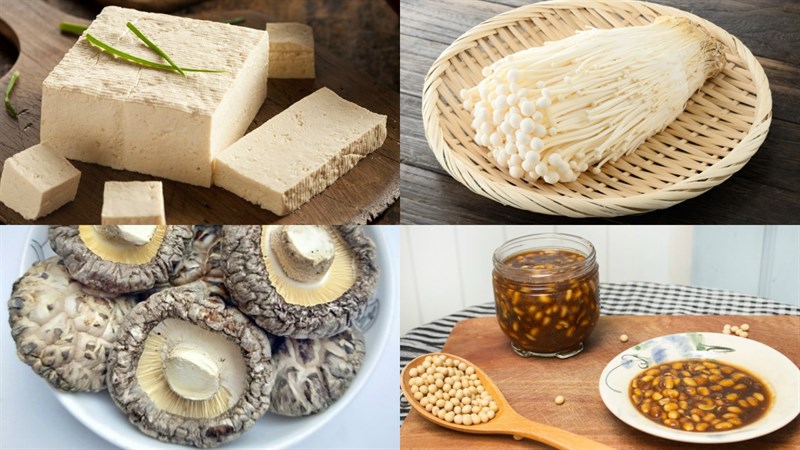 Nguyên liệu món ăn 2 cách làm đậu hủ hấp