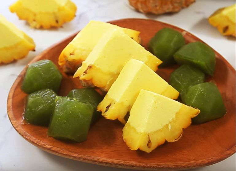 Bước 4 Thành phẩm Kem dứa